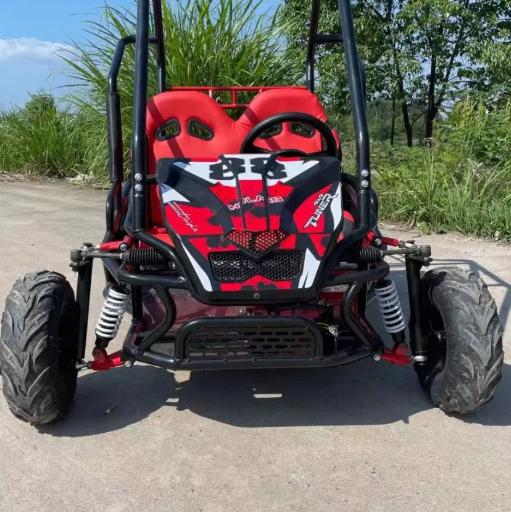 Electric ATV near a boardwalk